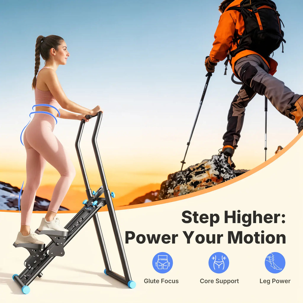 Stair Stepper with Handlebar,330LBS Capacity